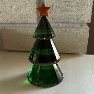 Green Crystal Christmas Tree - by Simon Designs